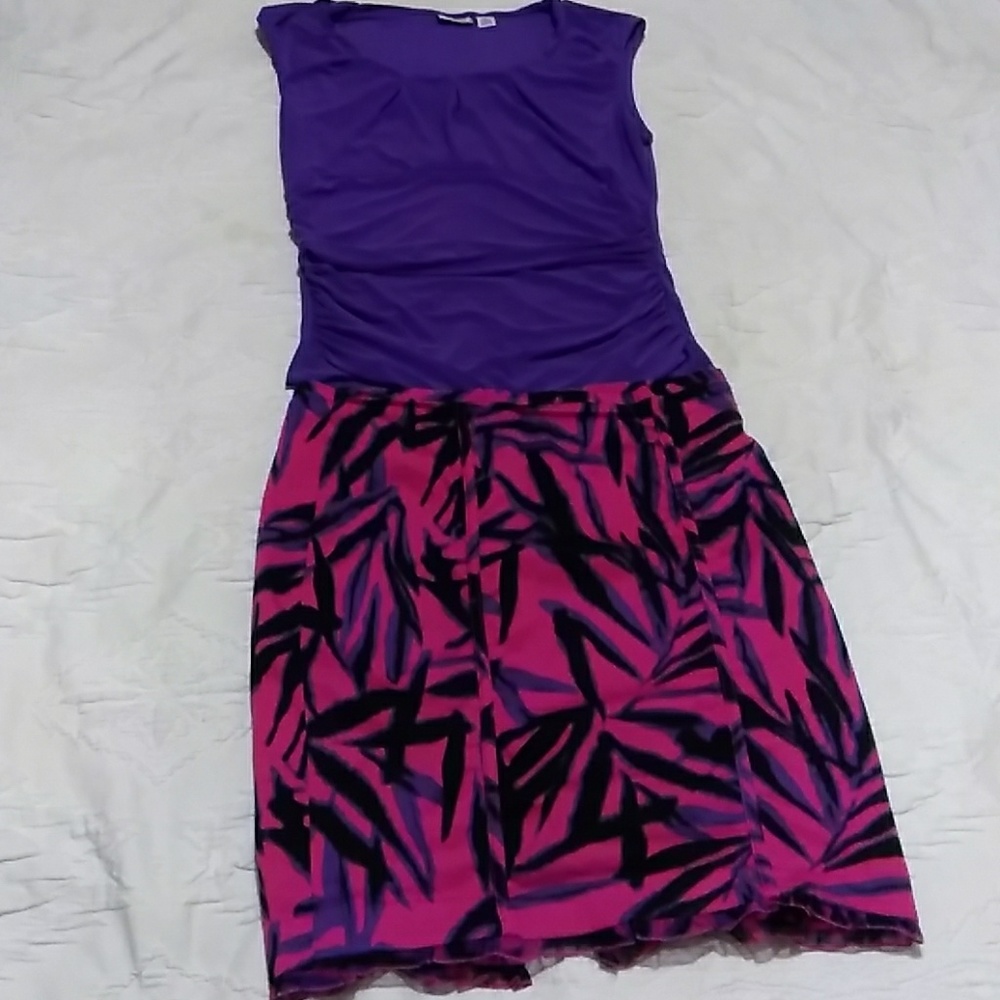 Purple, pink and black outfit for sale